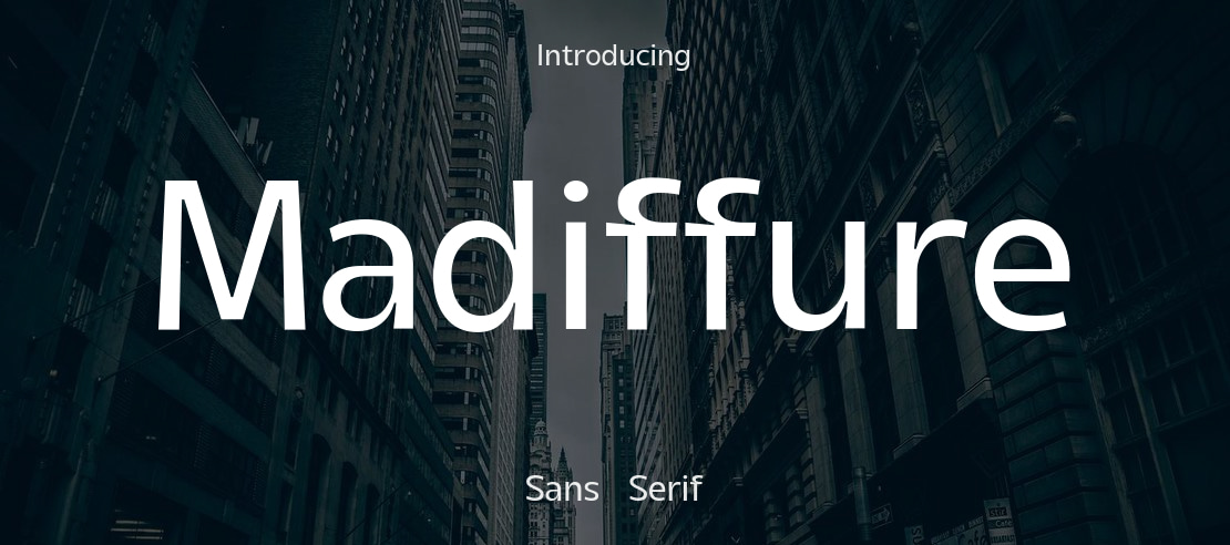 Madiffure Font