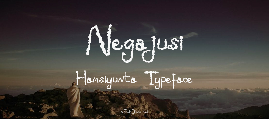 Negajusi Hamsiyunta Font