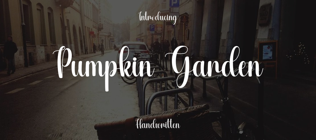 Pumpkin Garden Font