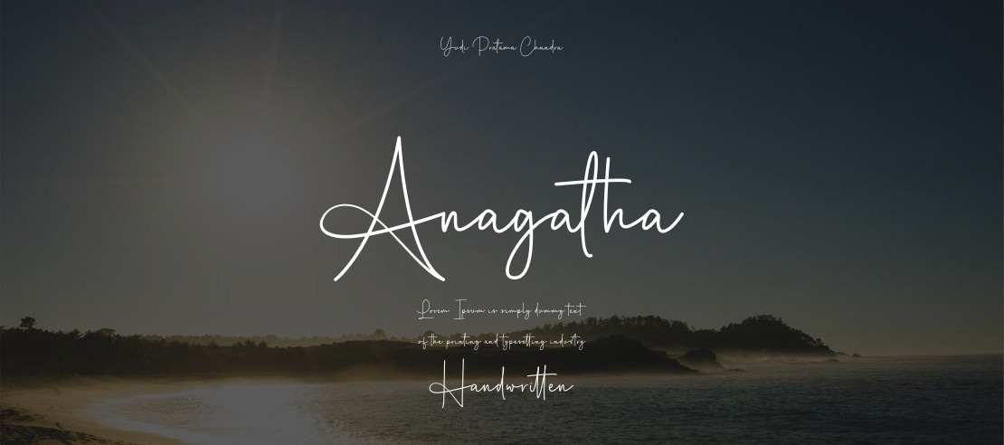 Anagatha Font