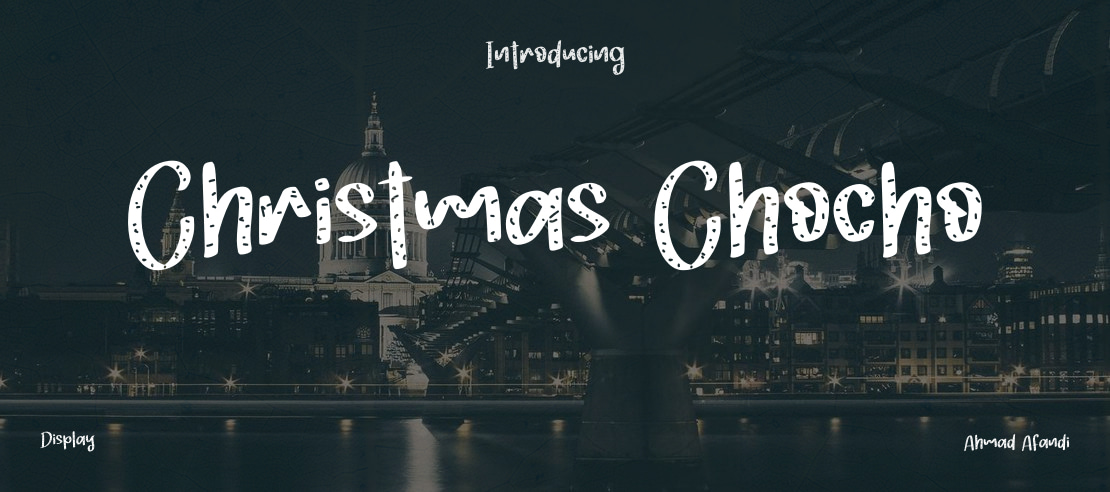 Christmas Chocho Font