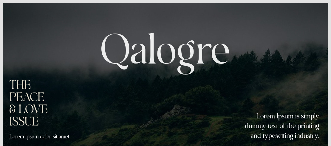 Qalogre Font