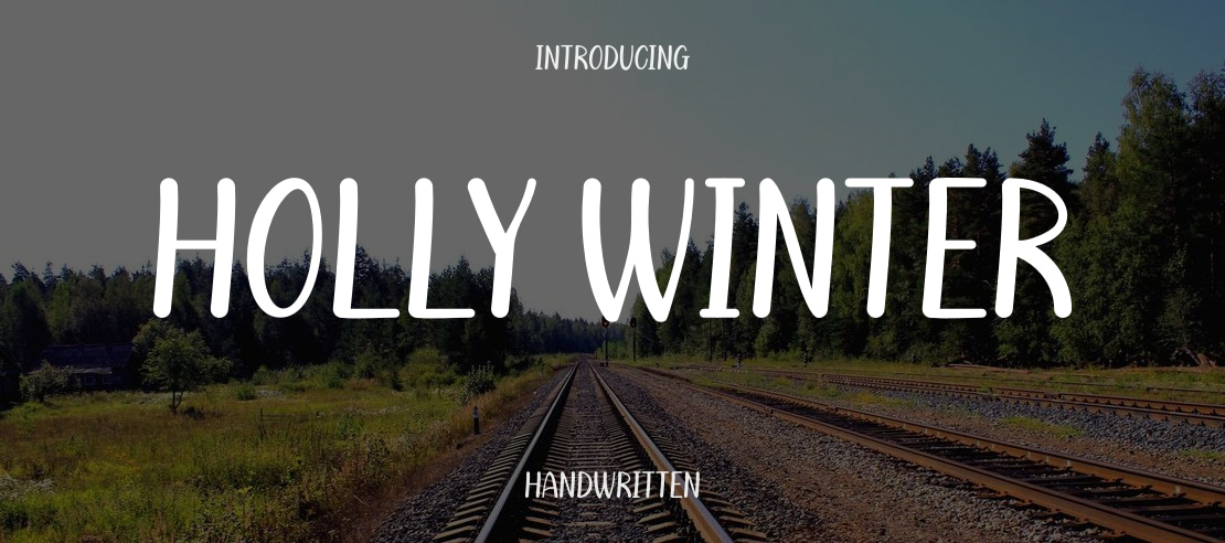 Holly Winter Font