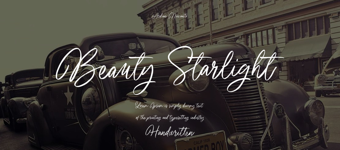 Beauty Starlight Font