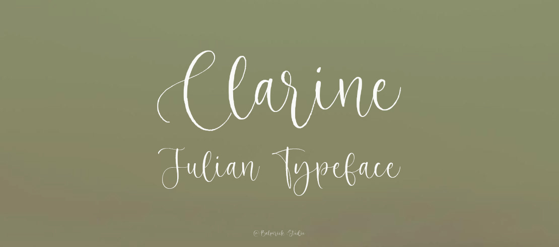 Clarine Julian Font