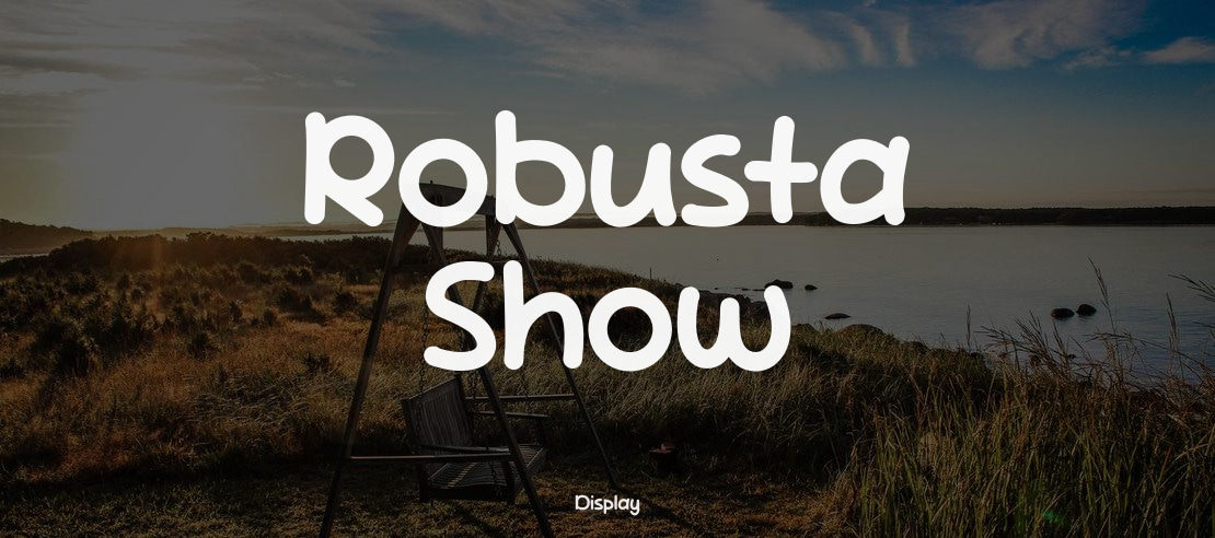 Robusta Show Font