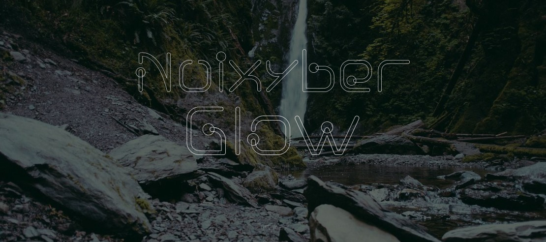 Nuixyber Glow Font