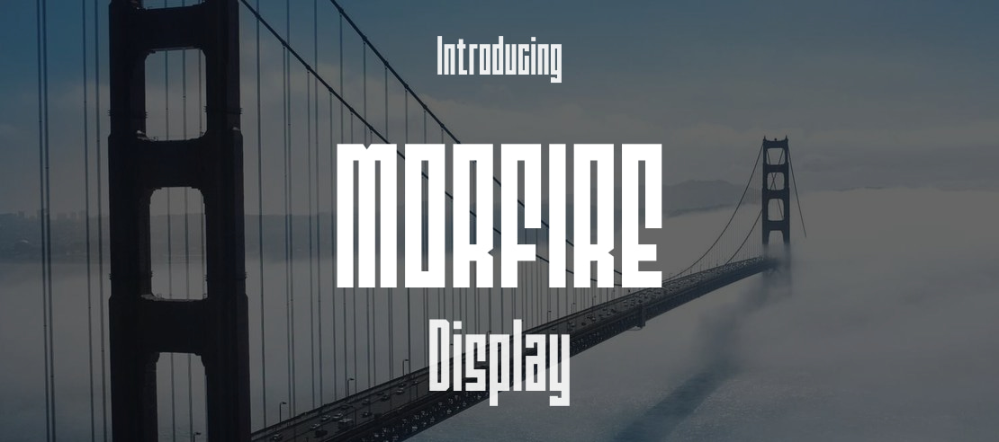 MORFIRE Font