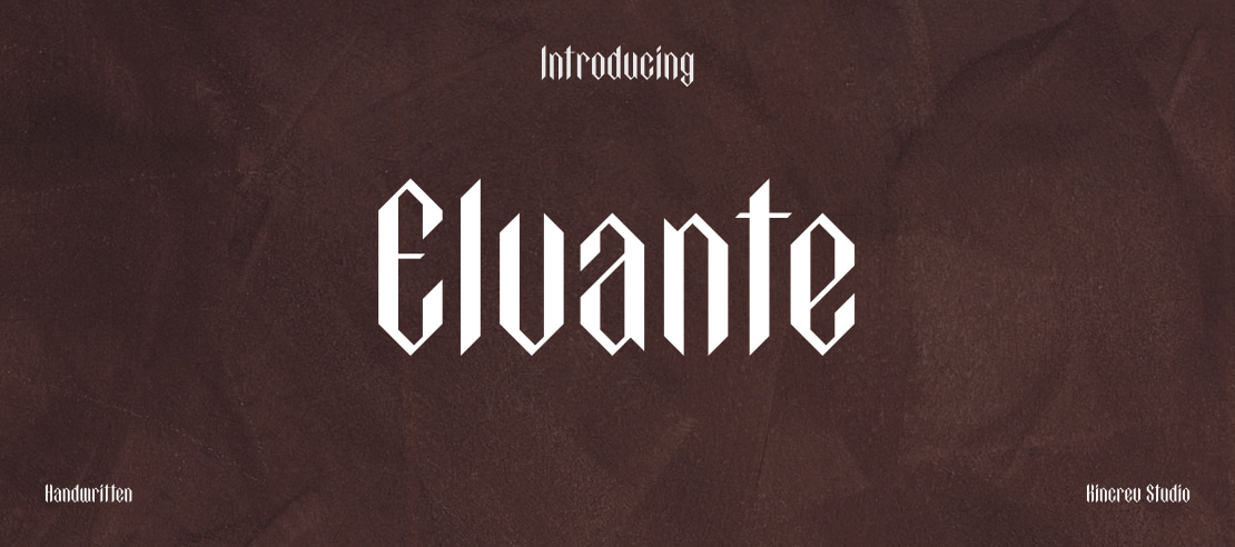 Elvante Font