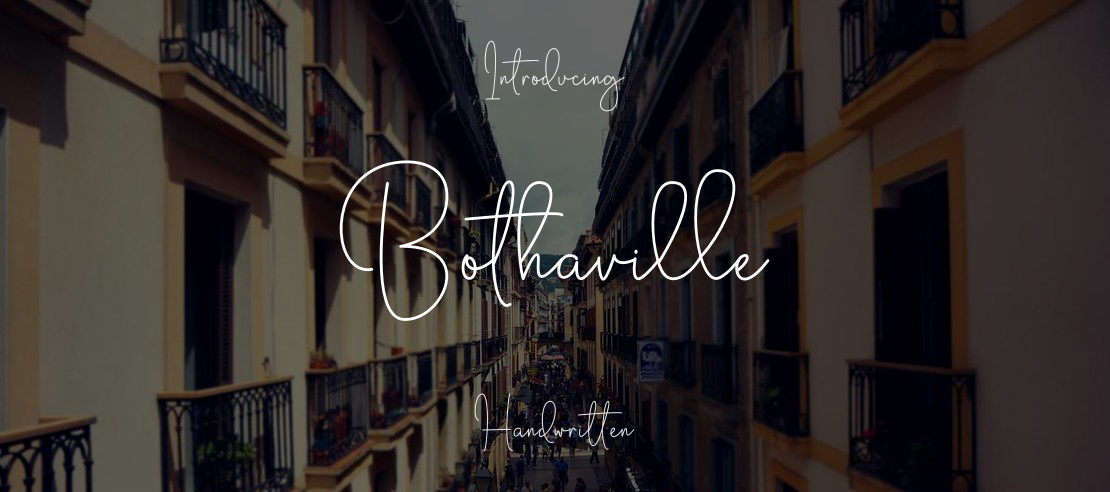 Bothaville Font