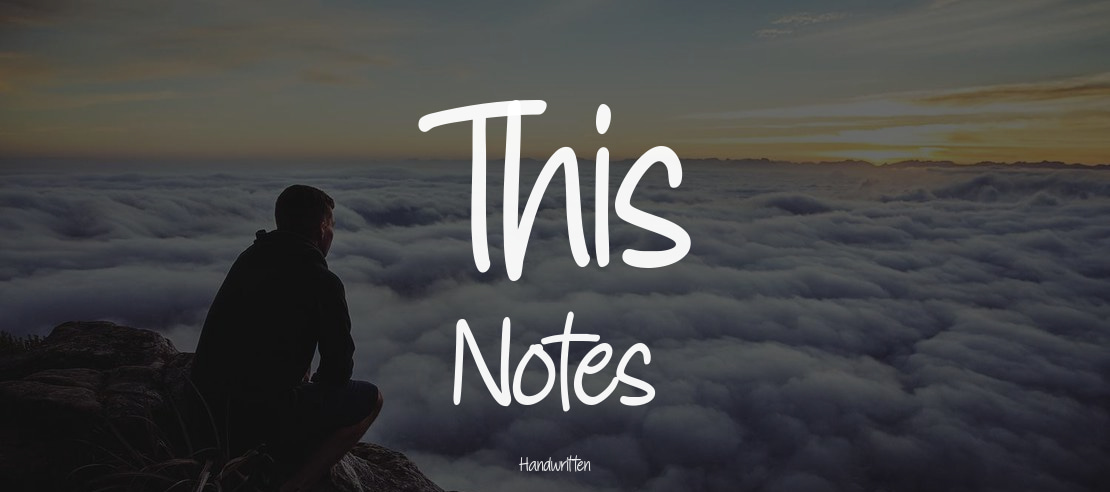 This Notes Font