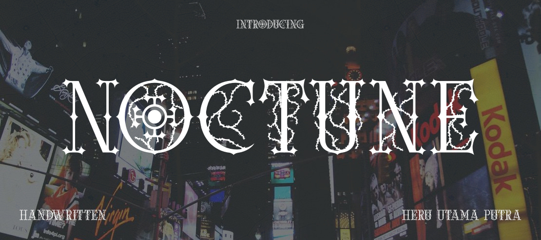 Noctune Font