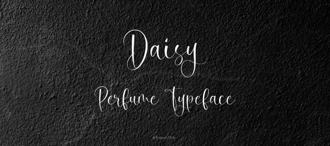 Daisy Perfume Font