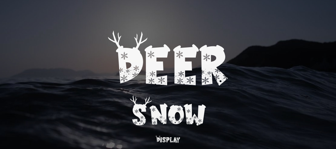 Deer Snow Font