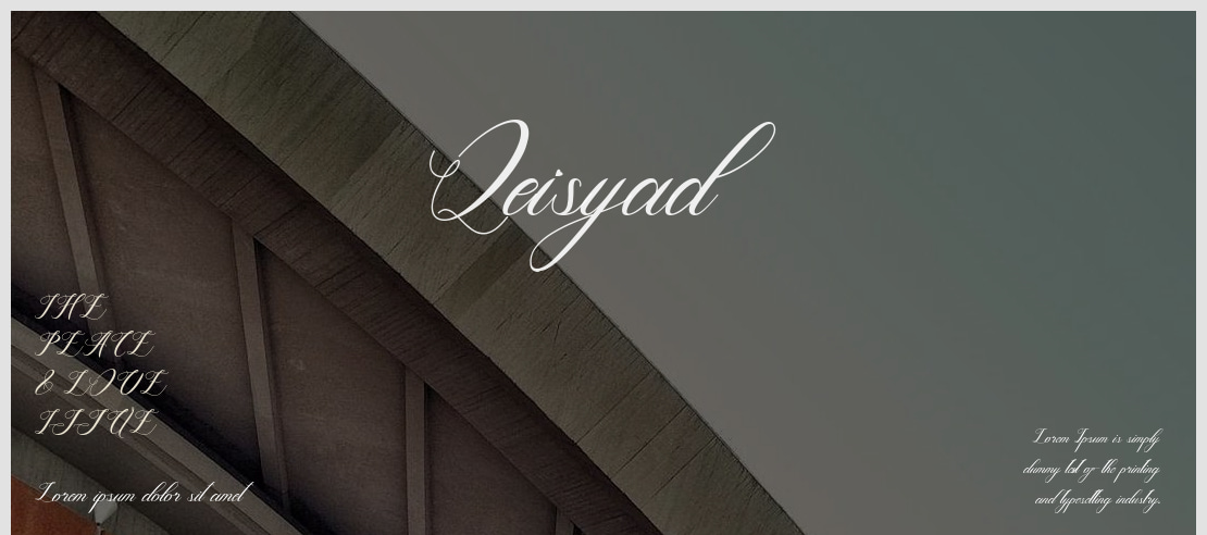 Qeisyad Font