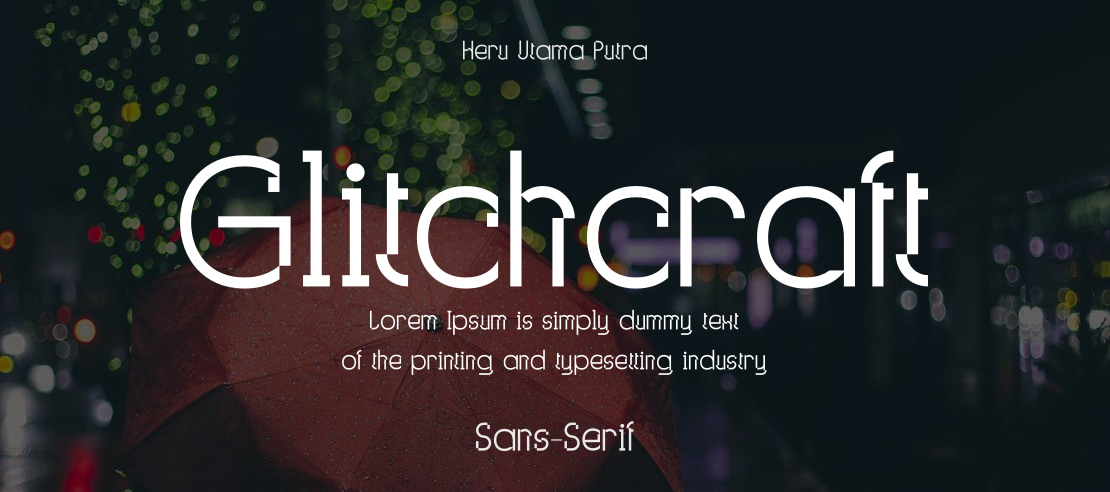 Glitchcraft Font