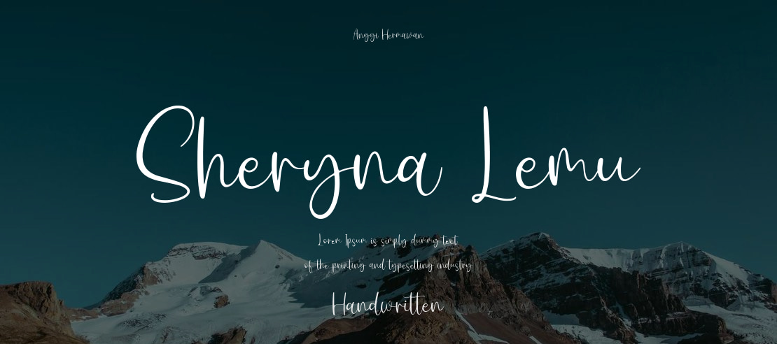 Sheryna Lemu Font