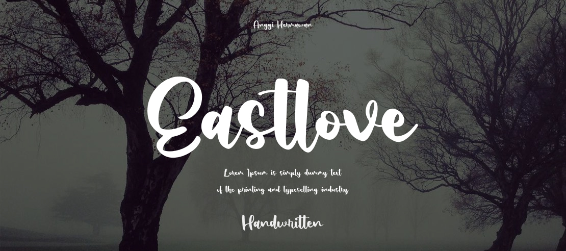 Eastlove Font