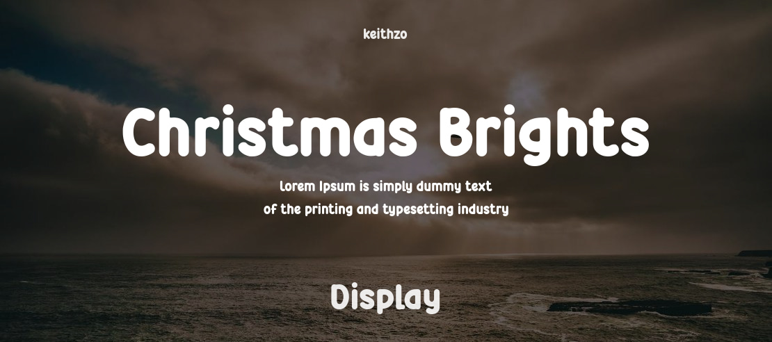 Christmas Brights Font