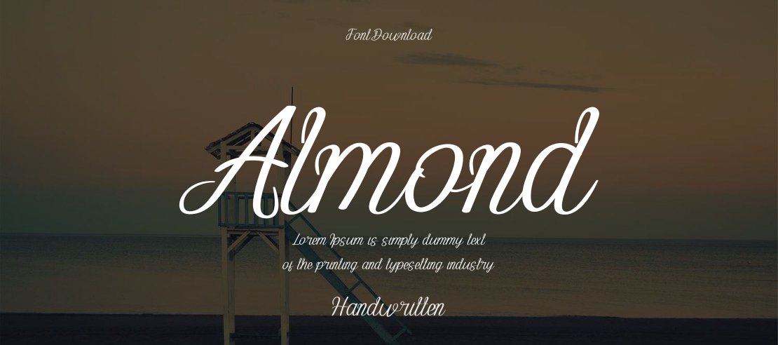 Almond Font