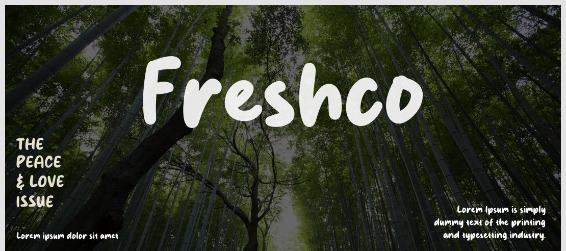 Freshco Font