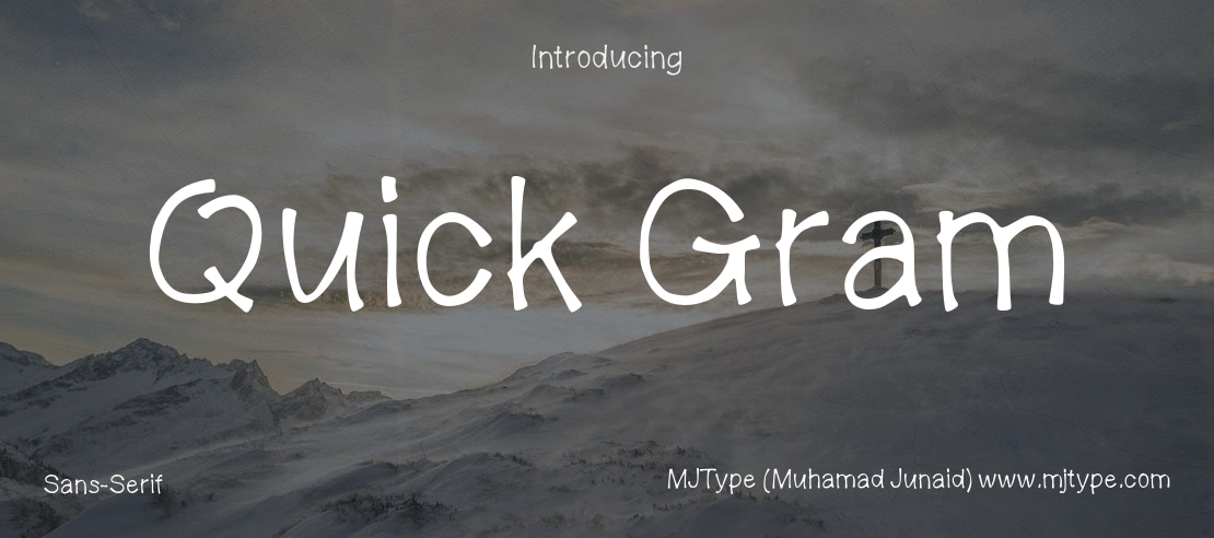 Quick Gram Font