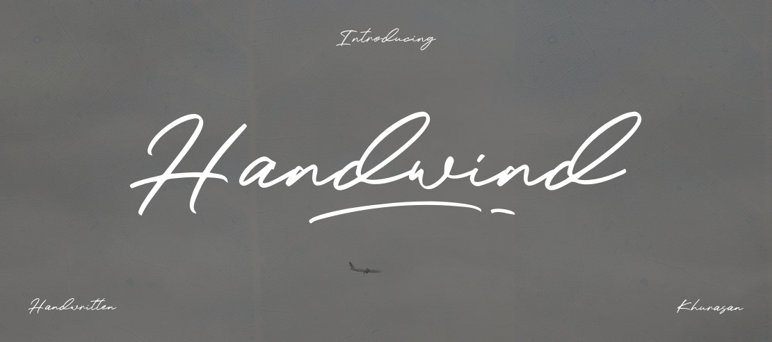 Handwind Font