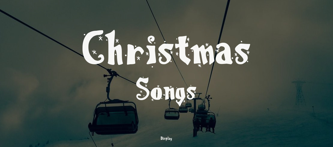 Christmas Songs Font