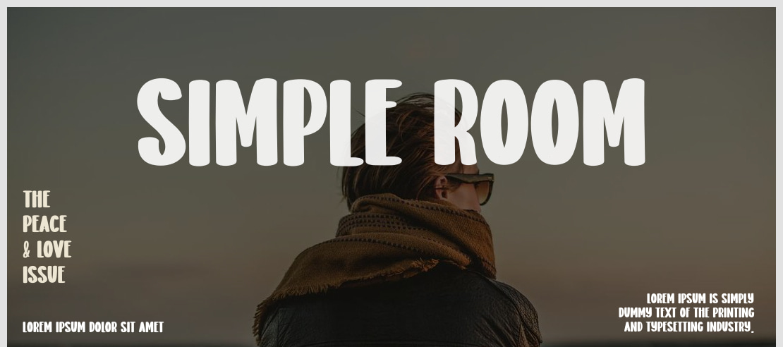 Simple Room Font