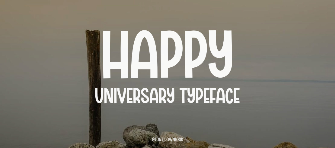 Happy Universary Font