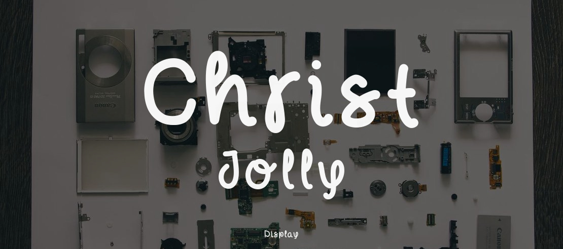 Christ Jolly Font
