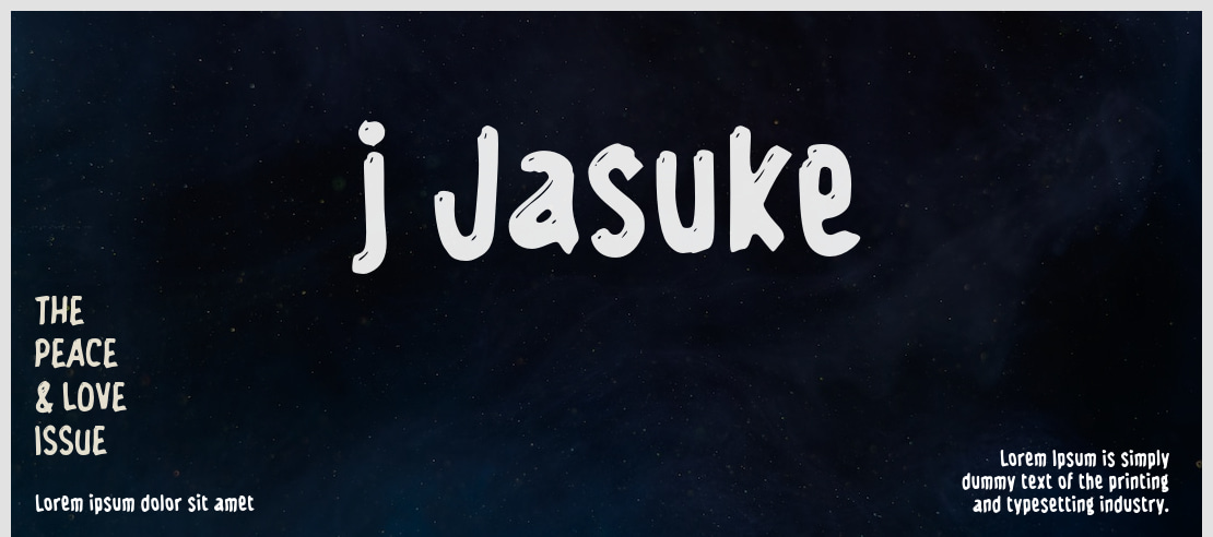 j Jasuke Font