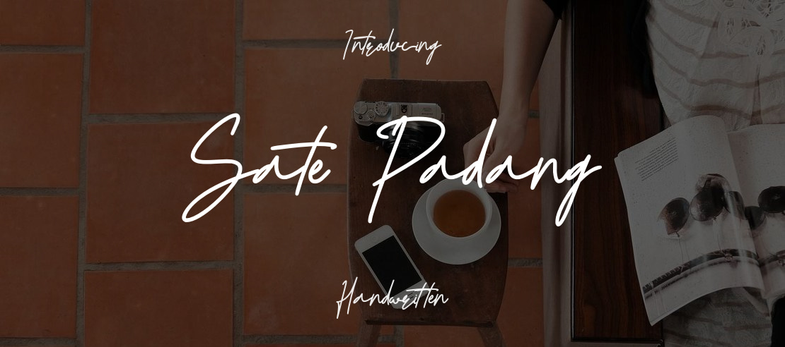 Sate Padang Font