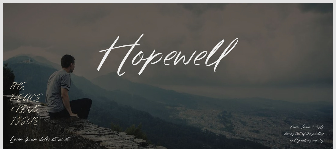 Hopewell Font