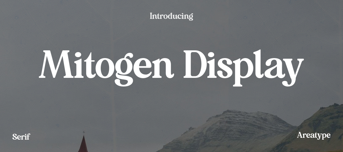 Mitogen Display Font Family