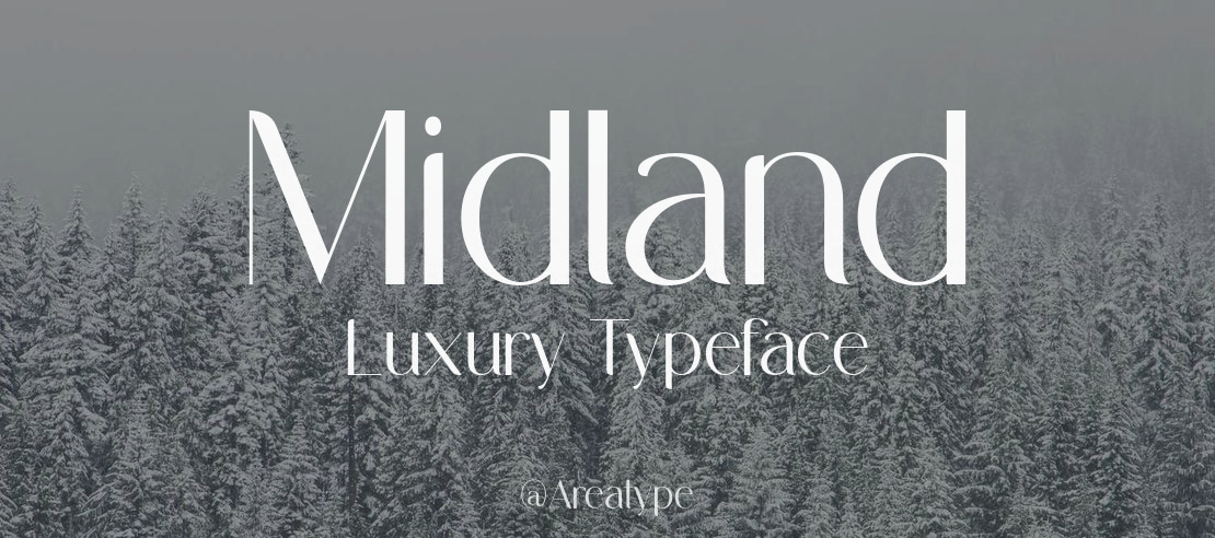 Midland Luxury Font Family