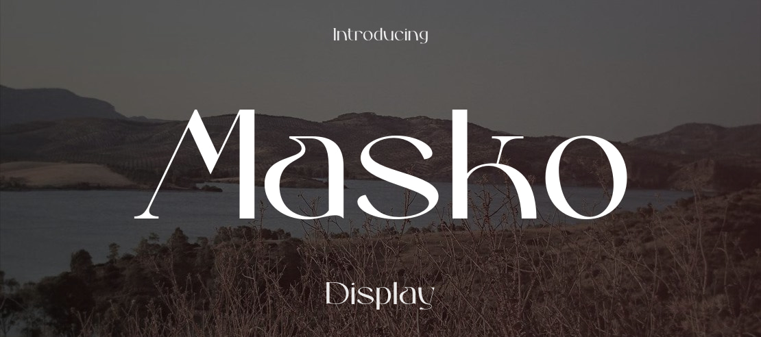 Masko Font Family