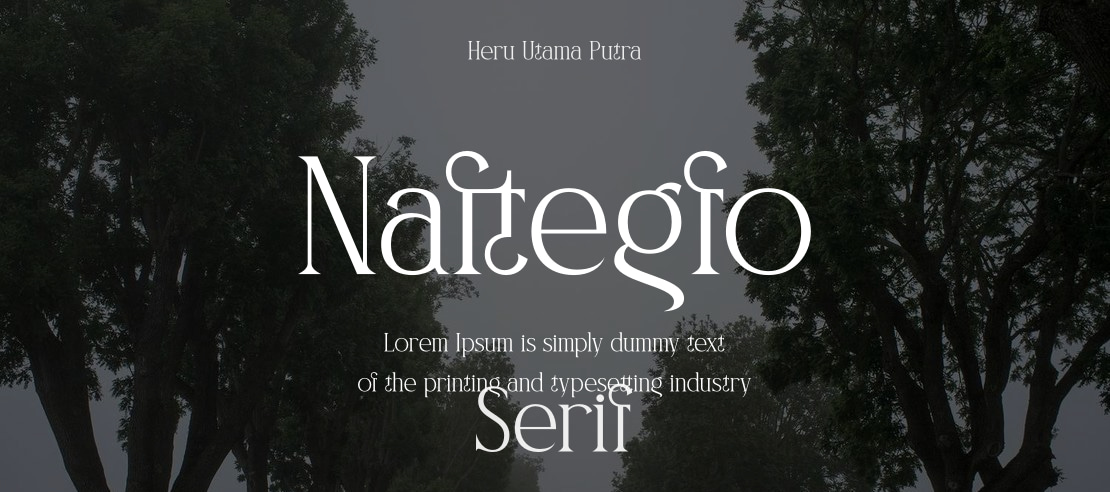 Naftegfo Font