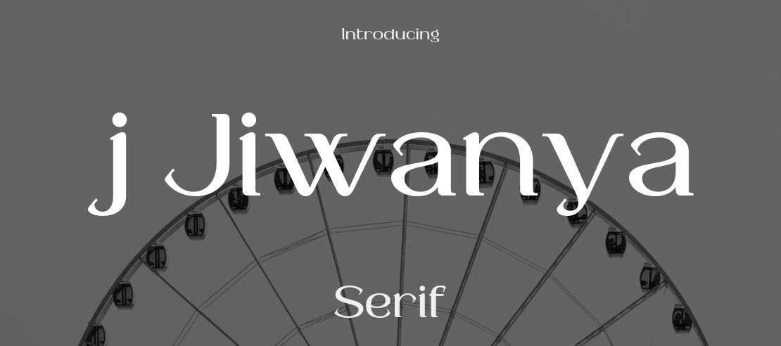 j Jiwanya Font