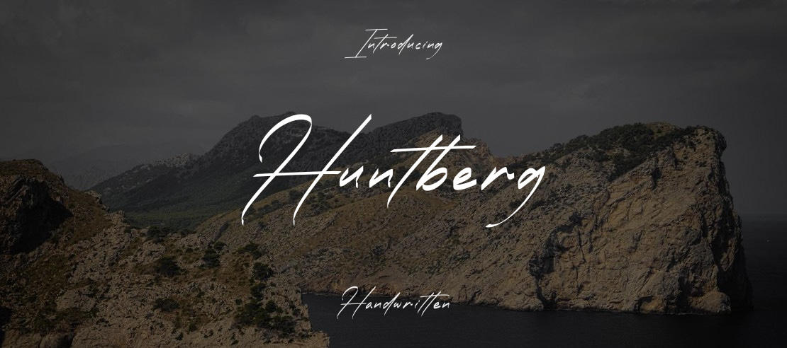 Huntberg Font