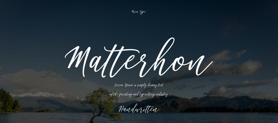 Matterhon Font Family