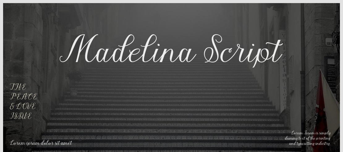 Madelina Script Font
