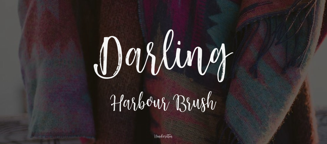 Darling Harbour Brush Font Family