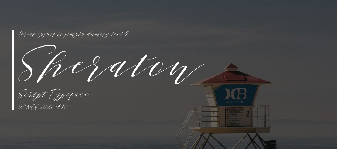 Sheraton Script Font