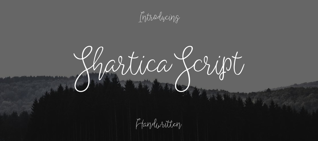 Shartica Script Font