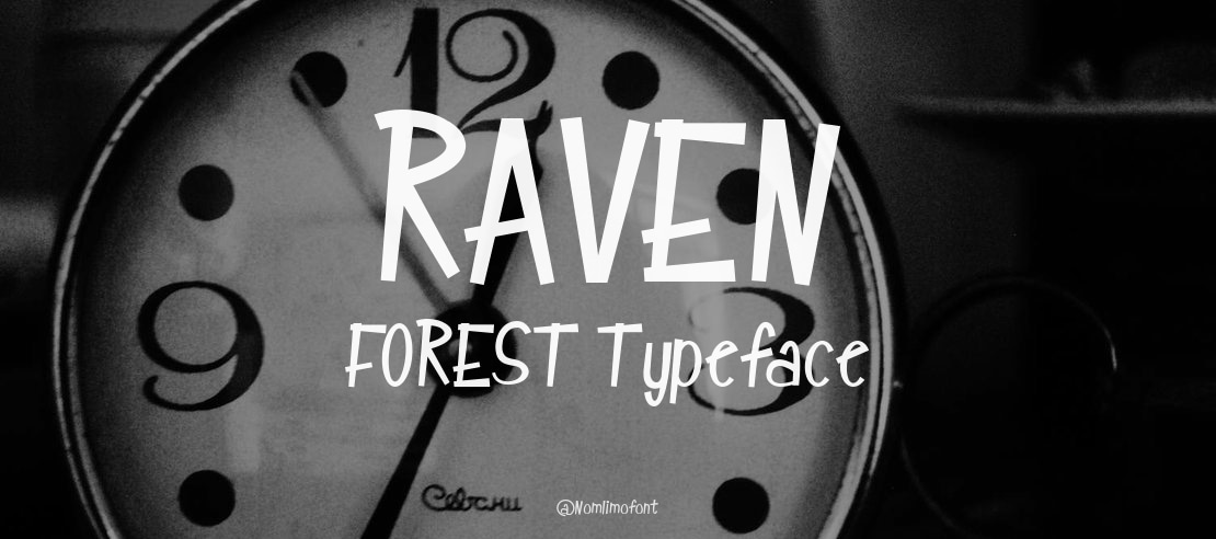 RAVEN FOREST Font