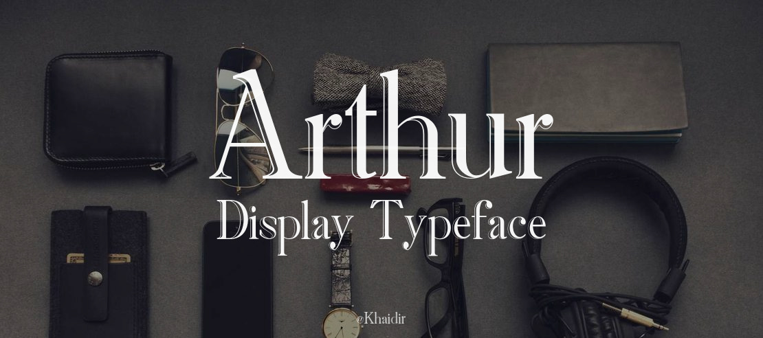 Arthur Display Font