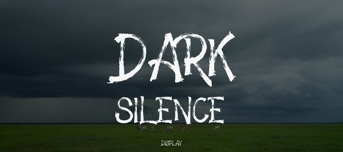 Dark SIlence Font