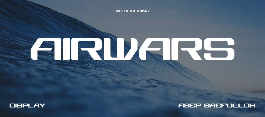 Airwars Font