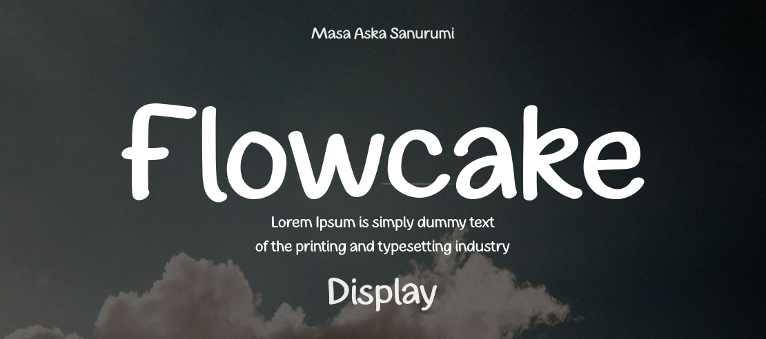 Flowcake Font
